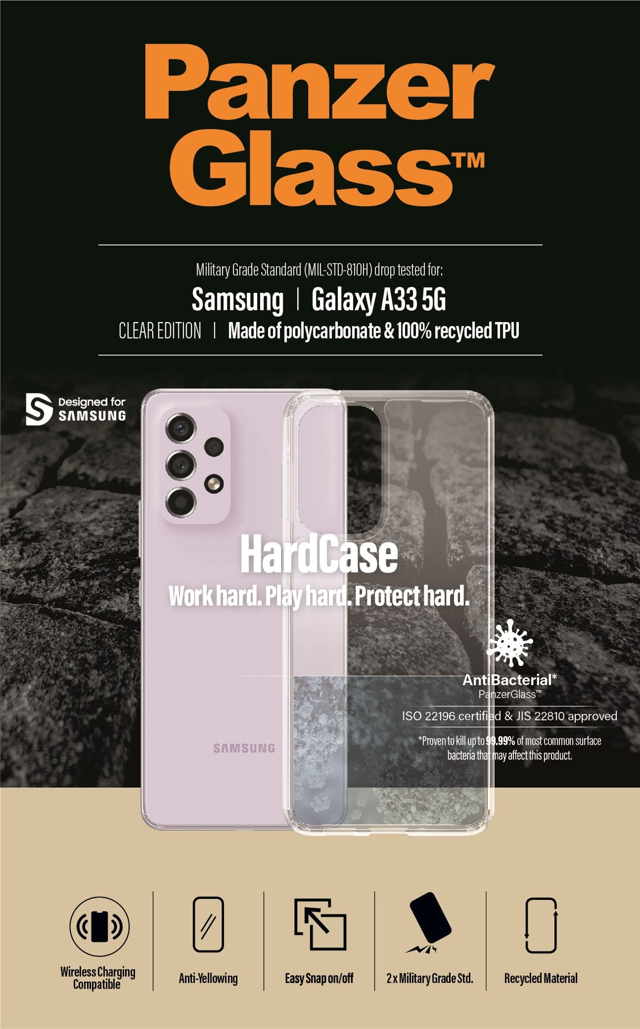 PanzerGlass® HardCase Samsung Galaxy A33 5G